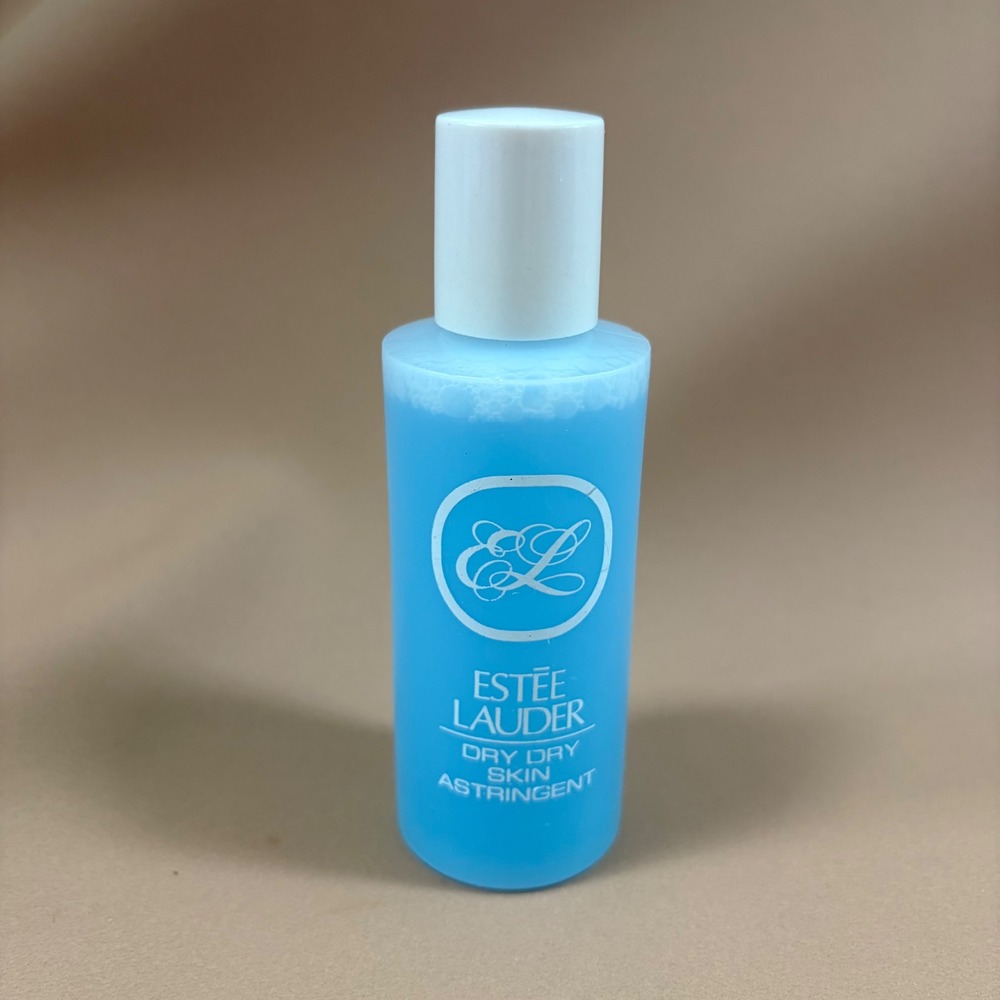 Estee Lauder Dry Dry Skin Astringent Blue Toner Travel Size 2 fl oz Discontinued
